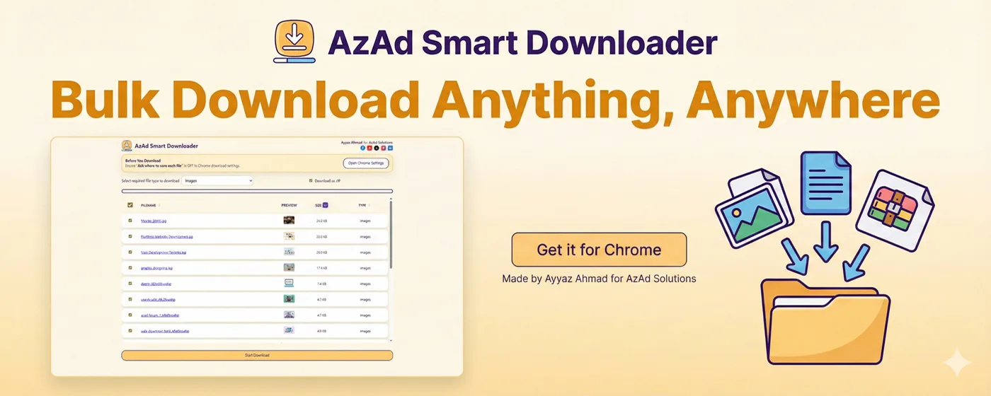 Developer Tools - Marquee 1400x560 - AzAd Solutions